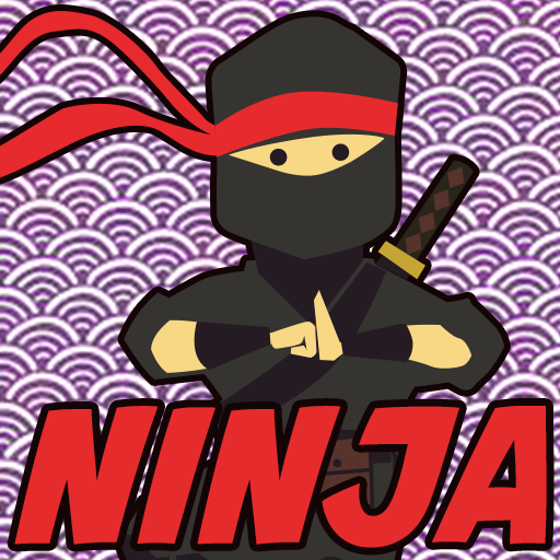 Torso of Ninja with red headband and fist against his palm in front of him.